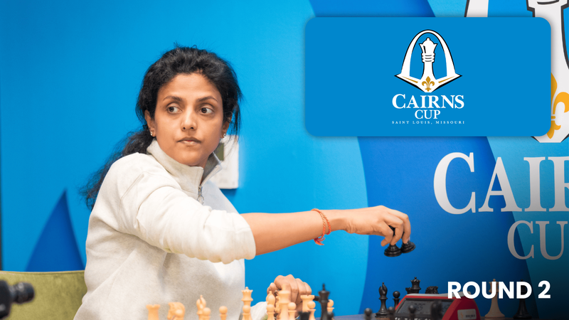 Cairns Cup 2024 Round 2: Harika Forsakes Castling In Victory Over ‘Chess Queen’ Kosteniuk – Chess.com