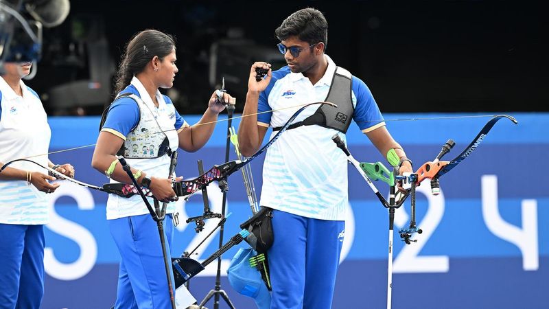Paris Olympics: Indian archers Dhiraj and Ankita make a bit of history despite finishing fourth – The Hindu